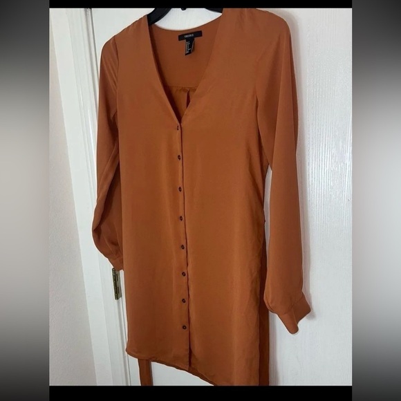 FOREVER 21 dress duster button down - Picture 5 of 5